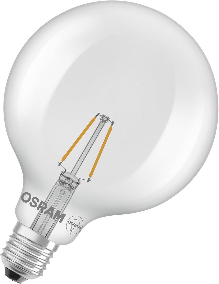 LED Filament Lamp G125 Grote Bol E27 2700K Warm Wit 250 Lumen Decoratief