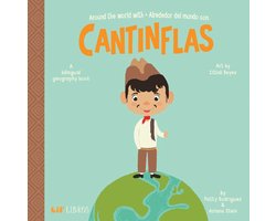 Around The World With Cantinflas  Alrededor Del Mundo Con Cantinflas A Lil' Libros Bilingual Geography Book English and Spanish Edition