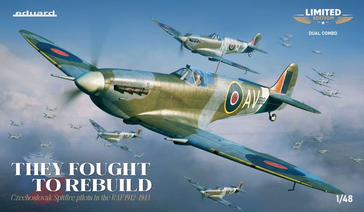 Eduard Plastic Kits 11180 THEY FOUGHT TO REBUILD DUAL COMBO EDUARD-LIMITED Bouwpakket Schaal 1:48