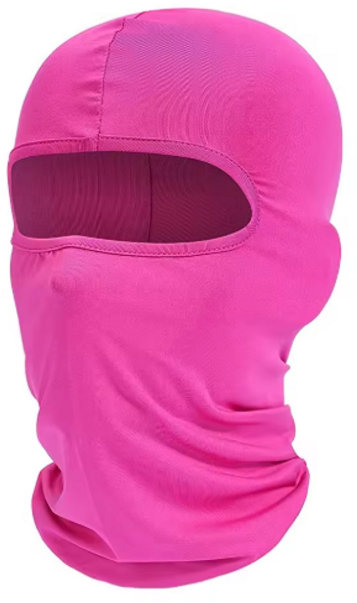 Scoby Helmmuts Bivakmuts Gezichtsmasker Balaclava One Roze