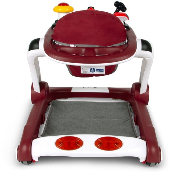 Baninni Loopstoel Vico 5-in-1 Rood van Merkloos — afbeelding 3