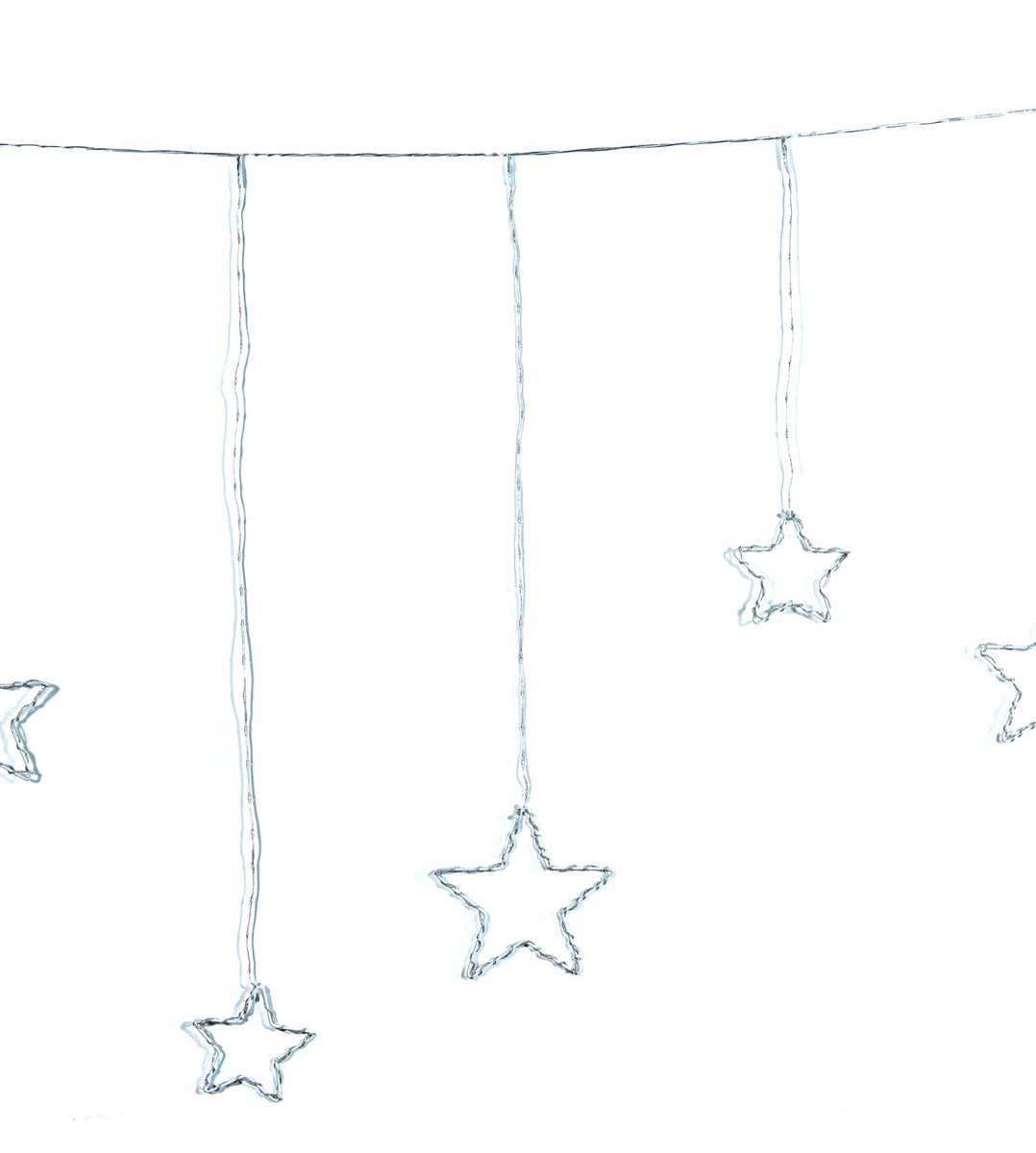 Lichtgordijn ster | 364 LEDs | 200x80 cm | Warm wit | Anna's Collection