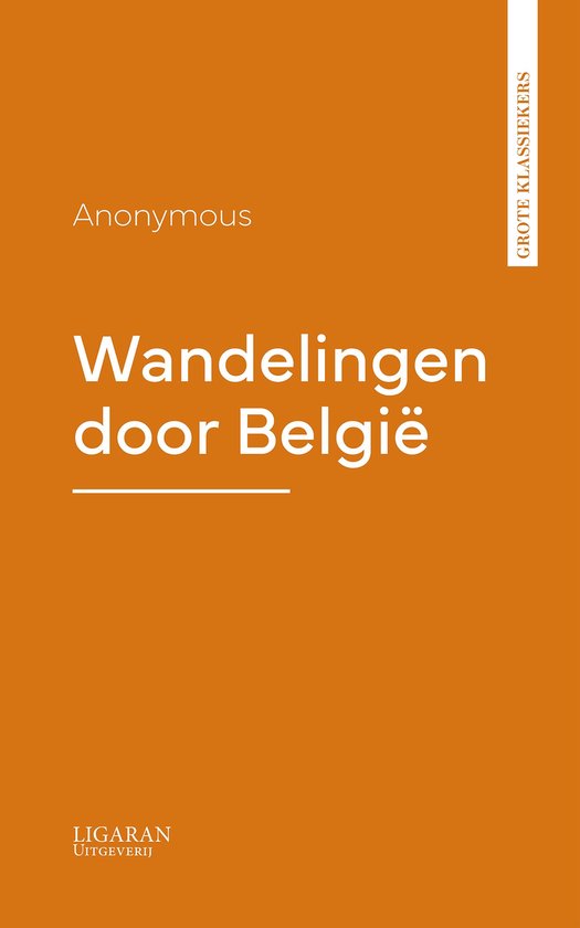 Wandelingen door België - cover