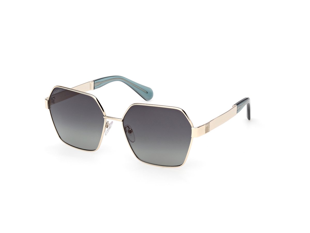Max &co MO0141 Shiny pale gold 59/16/140 WOMAN Zonnebrillen