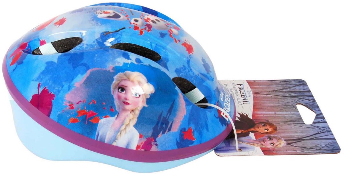 Disney Frozen 2 Meisjes Fietshelm - Skatehelm - 51-55 cm