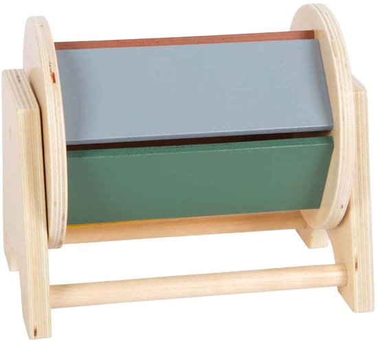 Small Foot - Houten Montessori Draaiende Trommel FSC van Small Foot — afbeelding 4