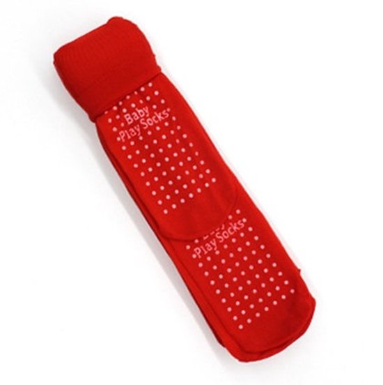 2 Paar Antislip Sportsokken Rood - Ademend & Comfortabel - Yoga, Pilates en Indoor Fitness Sokken voor Jongeren en Volwassenen (Maat 35–41) van ToeSox — afbeelding 3