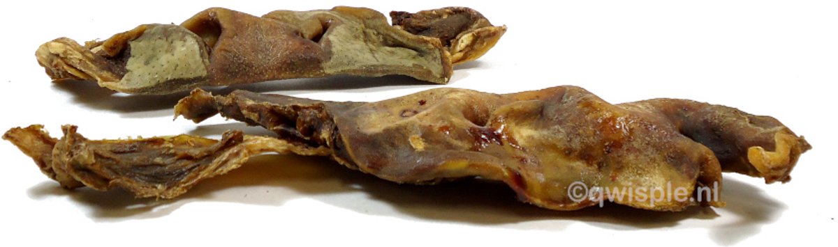 Qwisple Runderneus met Haar - Natuurlijke Hondensnacks - 1000 gr