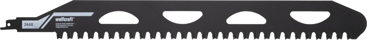 wolfcraft - Reciprozaagblad 365mm - voor cellenbeton / gasbeton - 2668000