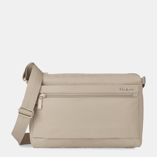 Hedgren Eye Medium Sac bandoulière femme avec protection RFID – Taille moyenne –Cashmere Beige