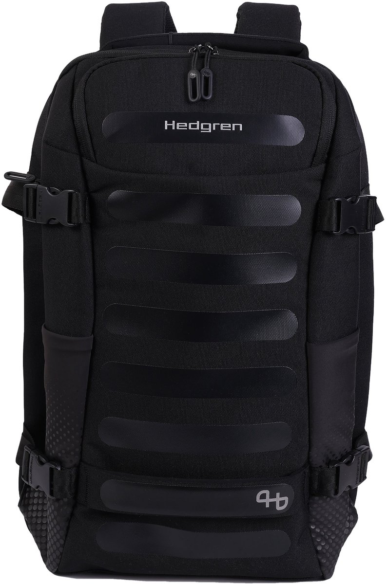 Hedgren Trip M Reiserugzak 15,6 inch met RFID-bescherming – Middelgroot – Zwart