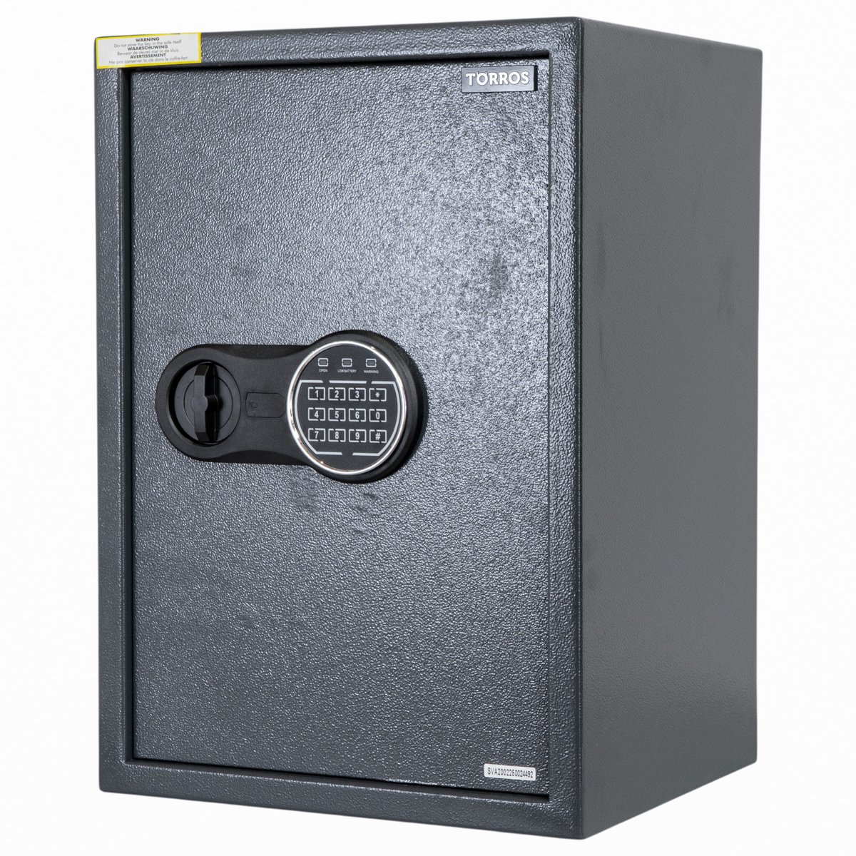 Elektronische kluis 43 l - Hotel Type - met 3 indicatielampjes 500x350x310 mm Torros KLE500
