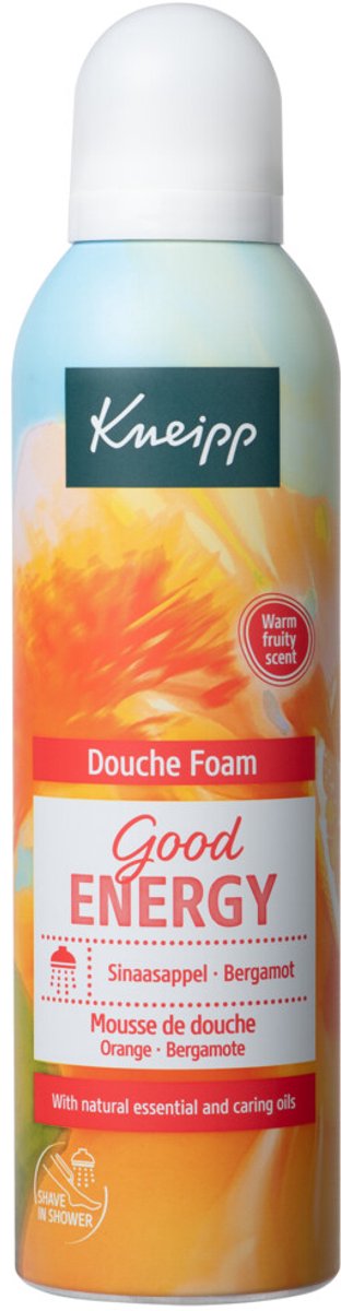 Kneipp Douche Foam Good Energy - 6 x 200 ml - Voordeelverpakking