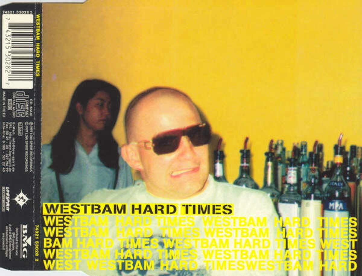 Westbam - Hard Times - CD Maxi-Single