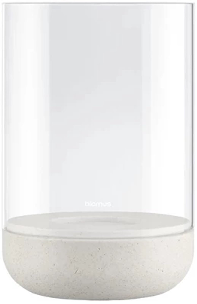 Blomus Calma theelichthouder D15cm H22.5cm moonbeam
