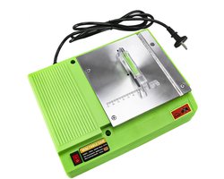 Mini Tafelcirkelzaag - Mini Cirkelzaag - Tafelzaag - Elektrische zaag - 220V - 480W - Groen