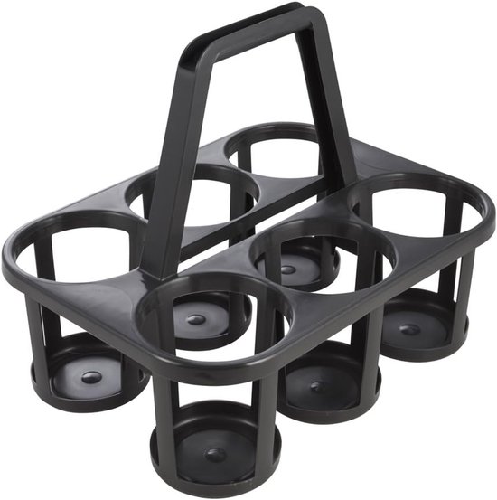 Porte-bouteilles 6x1,5 L 34x26x28 Zwart Keeeper Ok 10184