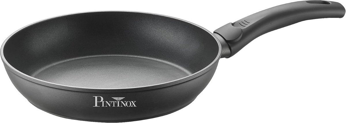 Gesmeed aluminium koekenpan 28 cm met anti-aanbaklaag voor inductie