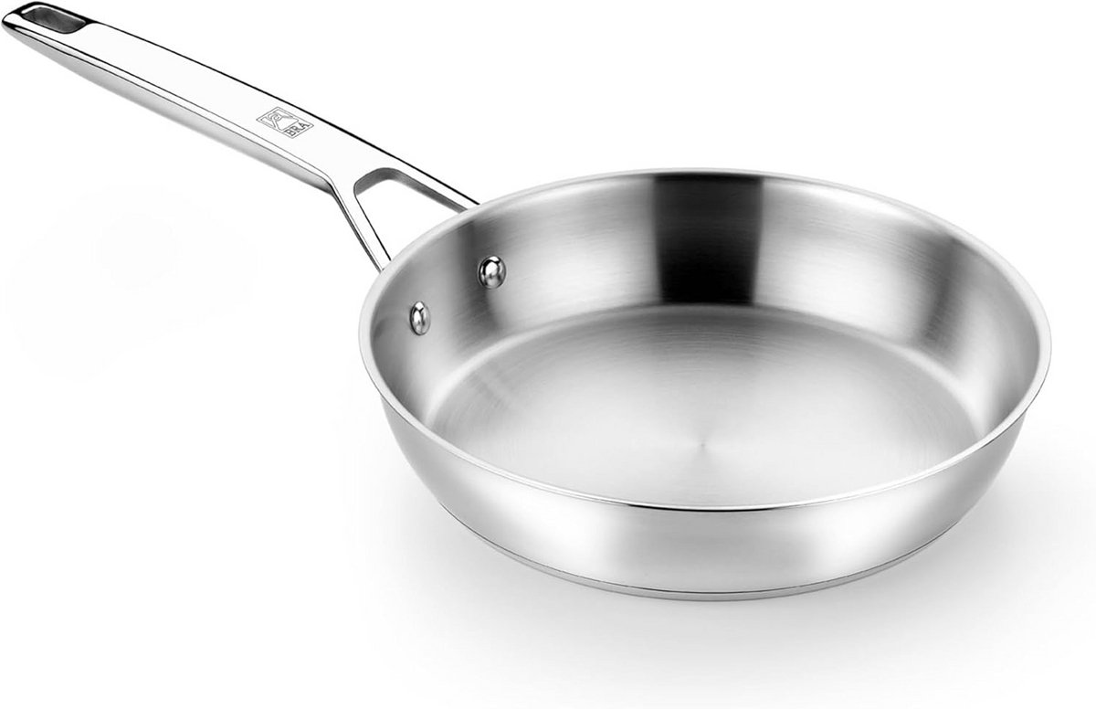 Stalen Pan, 28 cm - Geschikt voor alle warmtebronnen