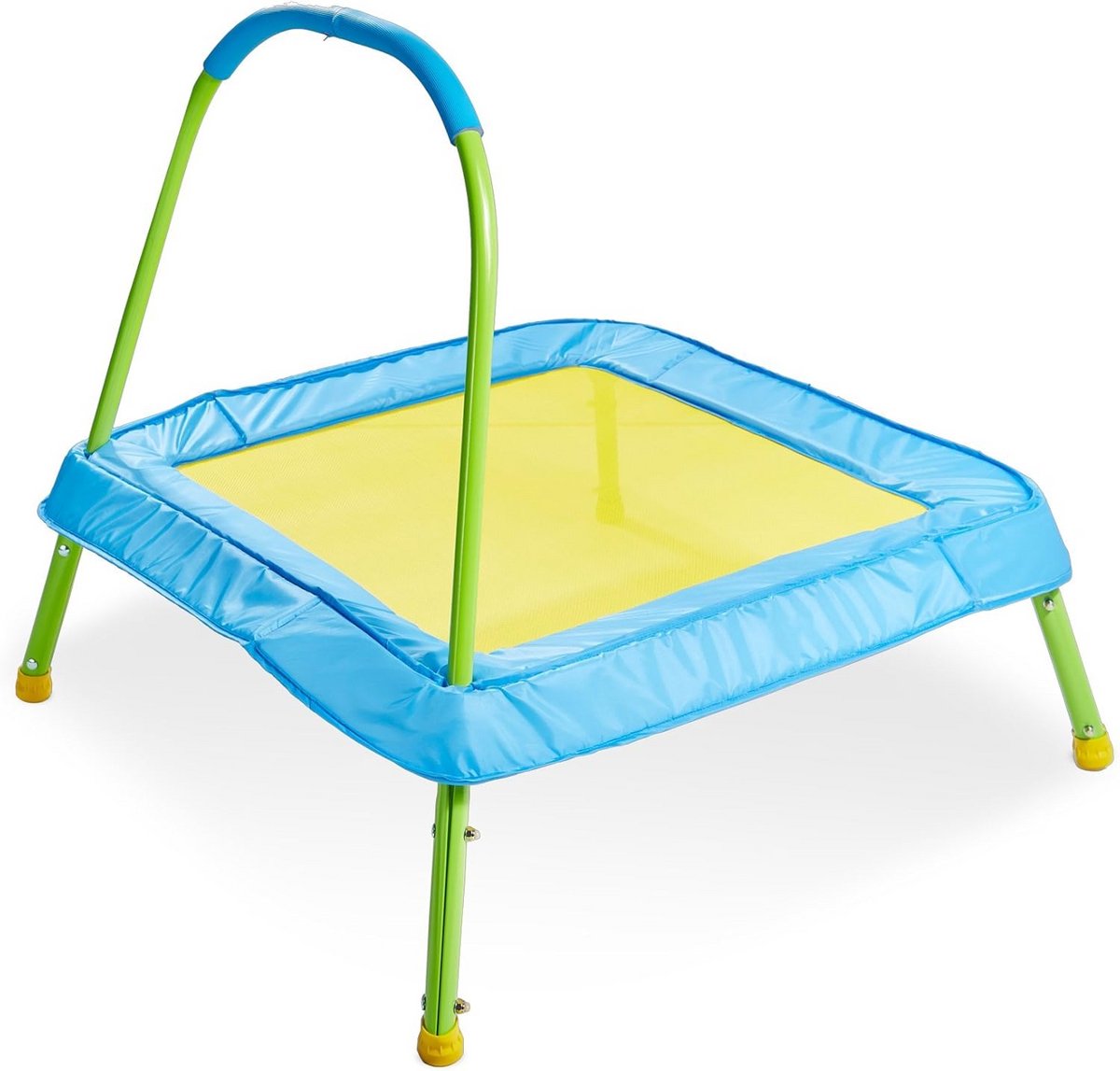 Opvouwbare trampoline met veiligheidsrek