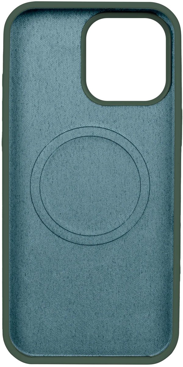 Rixus Soft TPU Phone Case With MagSafe For Apple iPhone 16 Pro Max Dark Green
