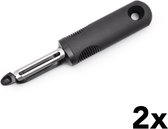 HCB® - Professionele horeca dunschiller - set van 2 - Groenteschiller - Aardappel schiller - Aspergeschiller - 3499-2