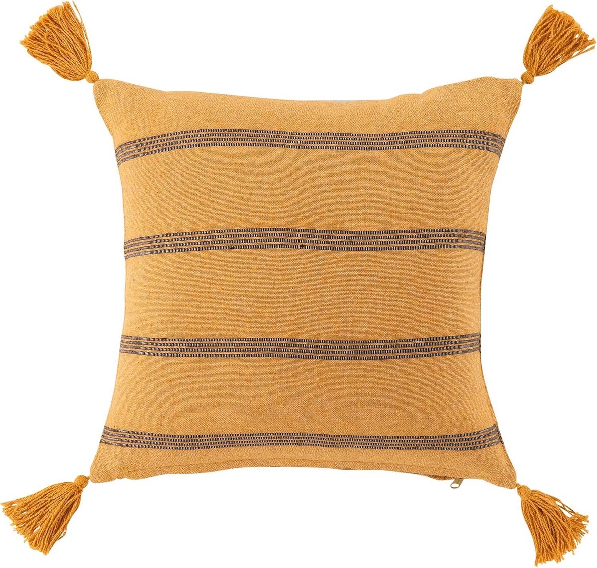 Set van 3 Luxe Katoenen Servetten 40x40 cm met Gouden Metallic Draad