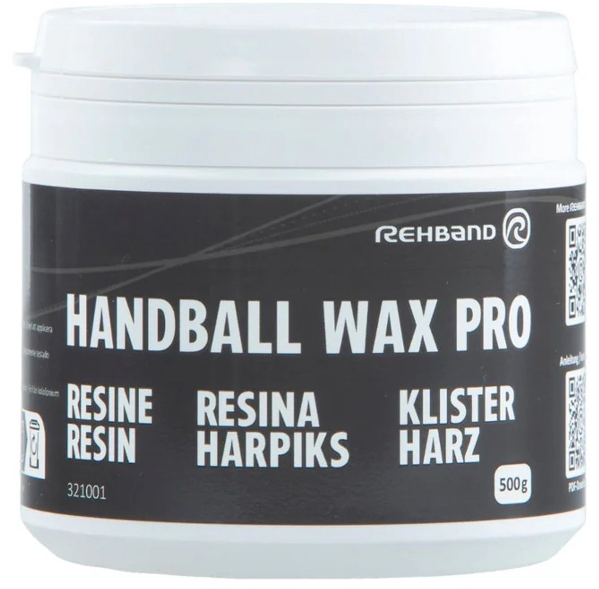 Rehband Handball Wax Pro 500 gram - Handbalhars - Maximale Grip & Controle - Zweetbestendig - Handbalaccessoires