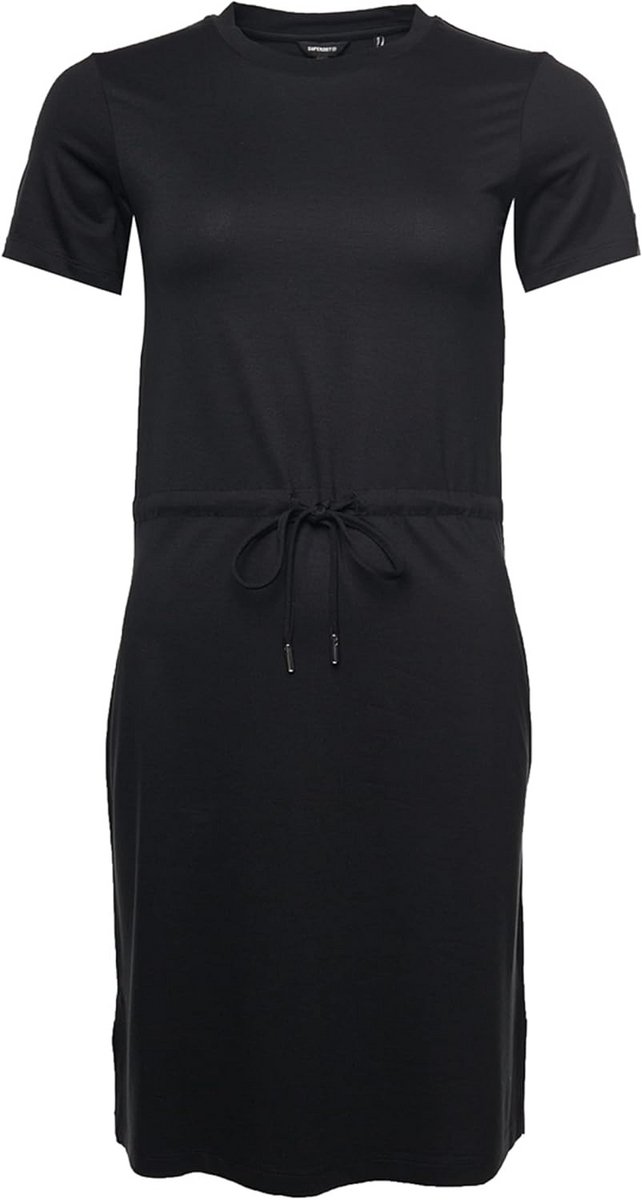 Dames Jersey Jurk met Drawstring Taille
