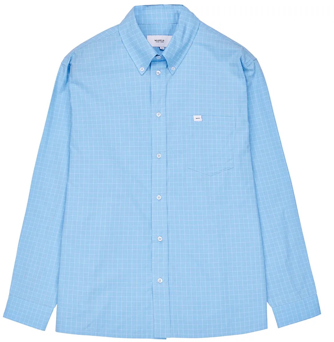 Makia Edition Overhemd Met Lange Mouwen Blauw M Man