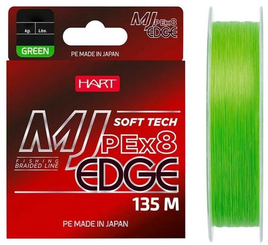 Hart Mj Edge Gevlochten Vislijn 275 M Transparant 0.250 mm van Hart — afbeelding 2