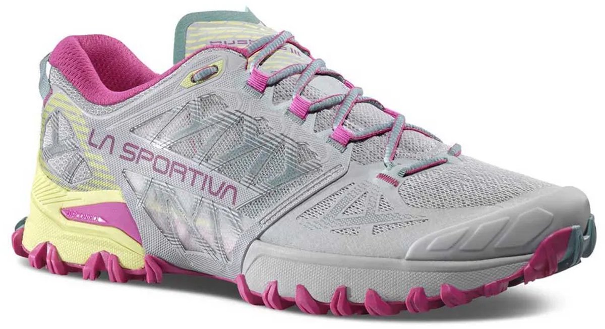 La Sportiva Bushido Iii Trailschoenen 1/2 Vrouw Moon / Springtime