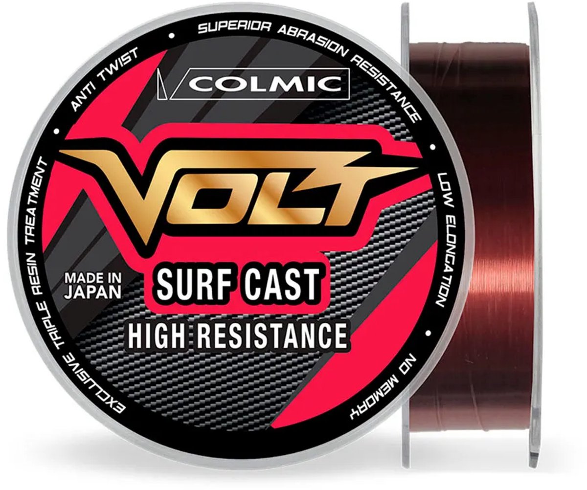 Colmic Volt Surf Cast Monofilament 1000 M Zilver 0.205 mm