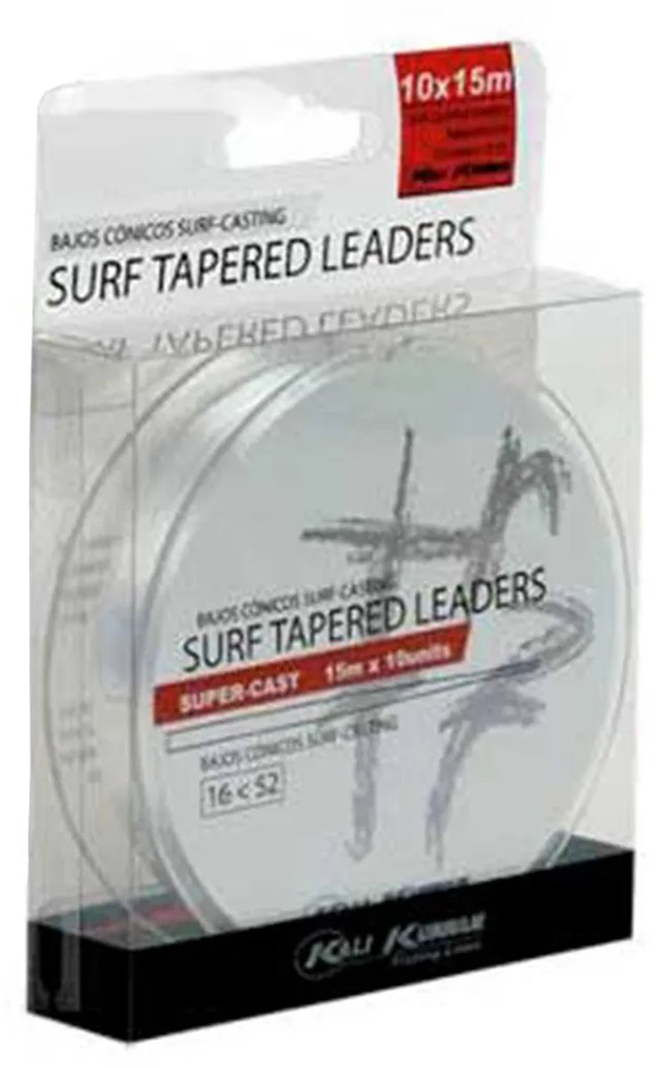 Kali Kunnan Surf 15 M Taps Toelopende Onderlijn Veelkleurig 0.260-0.570 mm