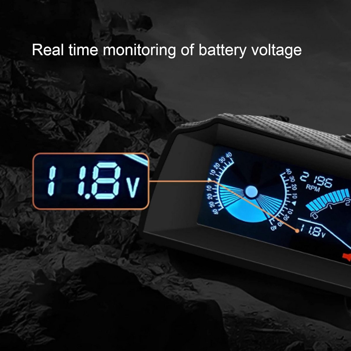 Universele Auto Head-Up Display voor Dashboard met Multifunctionele Dataweergave thumbnail 4