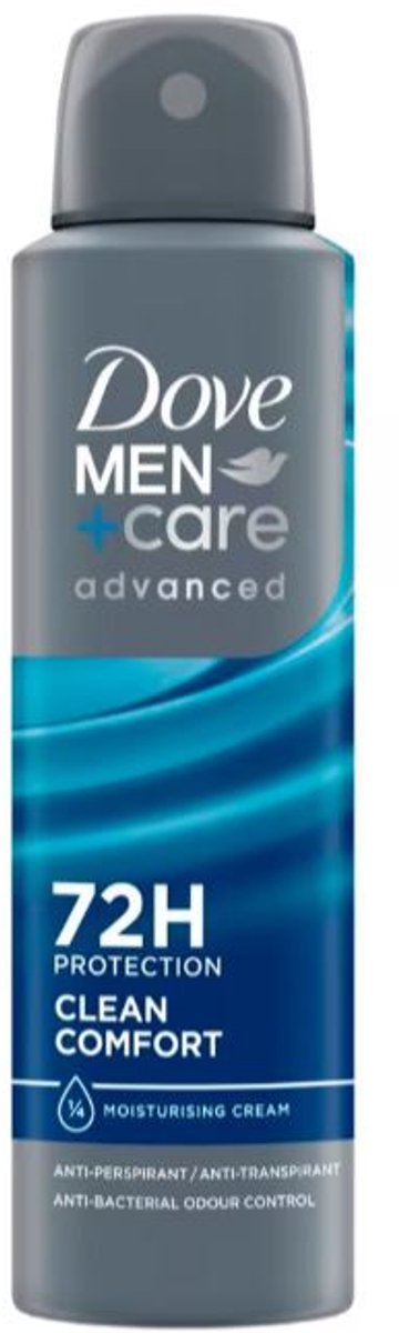 Dove Men+Care Advanced Anti-Transpirant Deodorant Spray - Clean Comfort - 72 uur - 250 ml