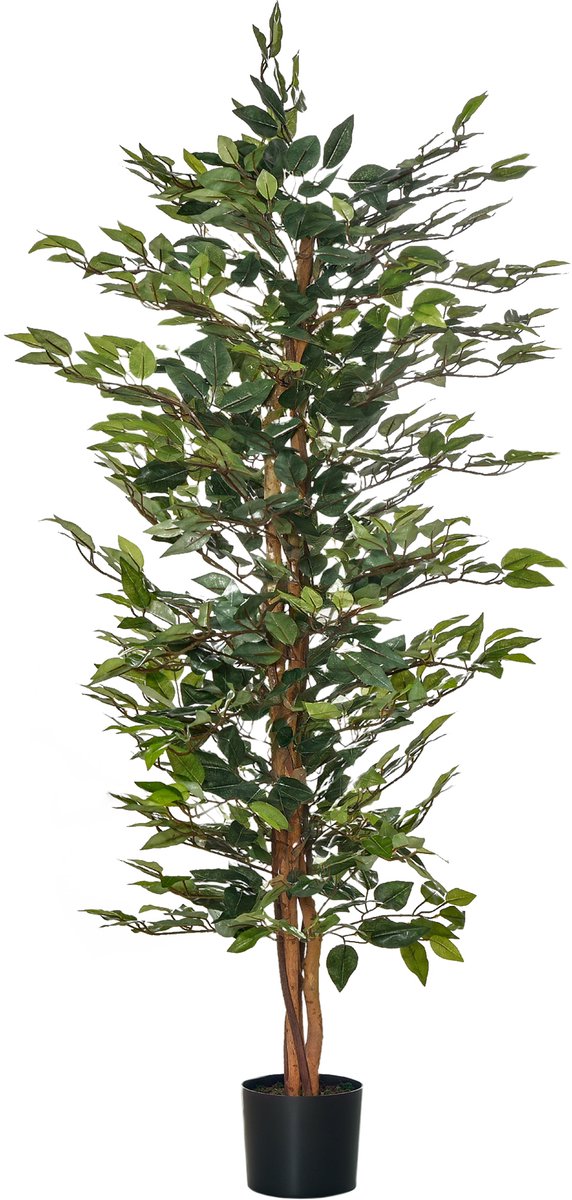 HOMCOM kunstplant met plantenbak 830-452