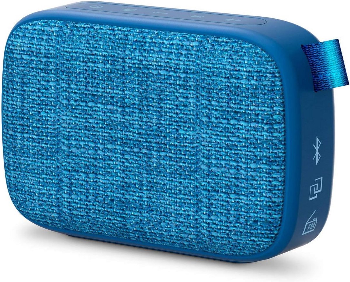 Draagbare Bluetooth Speaker met TWS, MP3-speler en FM Radio - Compact en Krachtig 3W Geluid