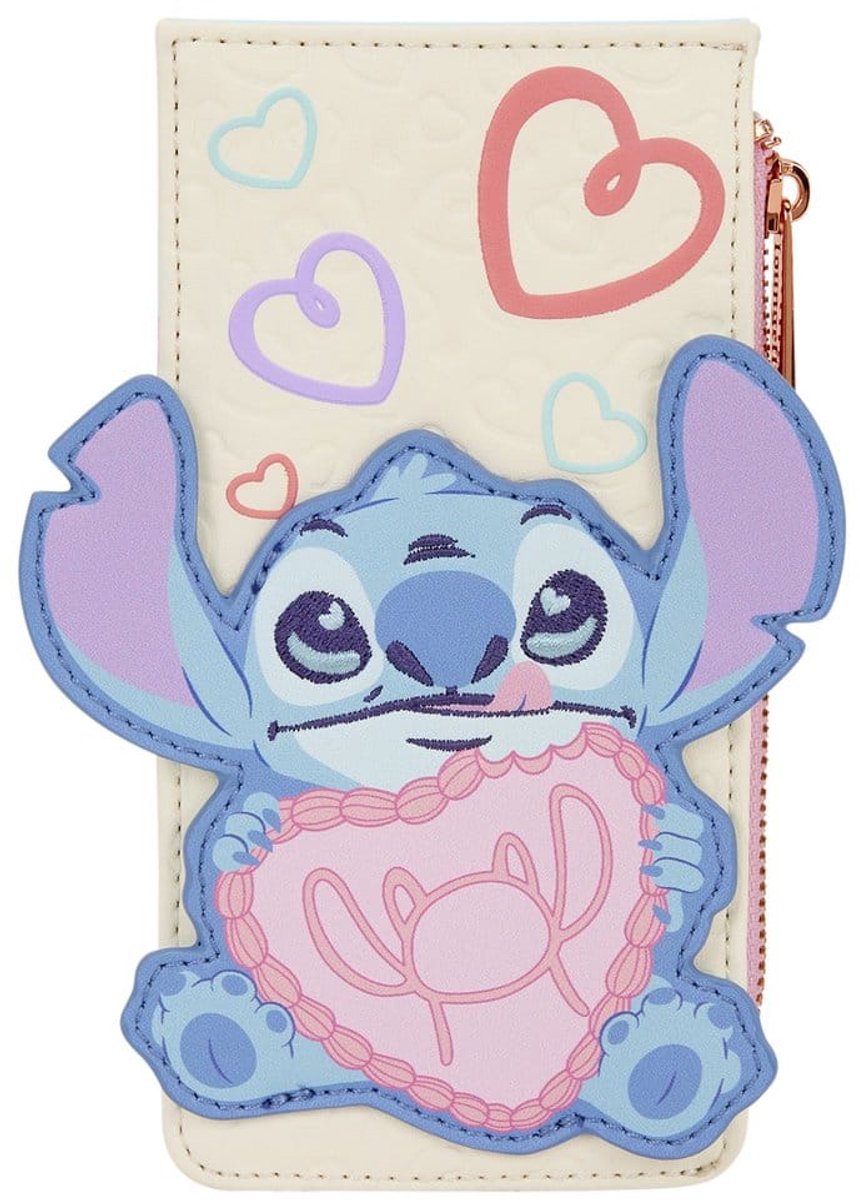 Disney Loungefly Stitch & Angel Cardholder Be Mine