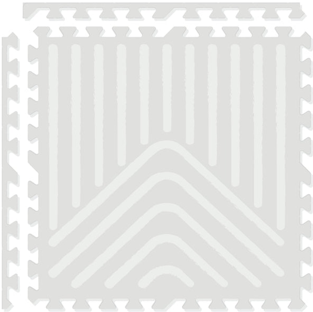 NilaFee™ - Speelmat - Foam - Baby - Speelkleed - Kruipmat - 180 x 120 x 1.5 cm - Puzzelmat - Opbergtas -Geometry Grijs — afbeelding 9