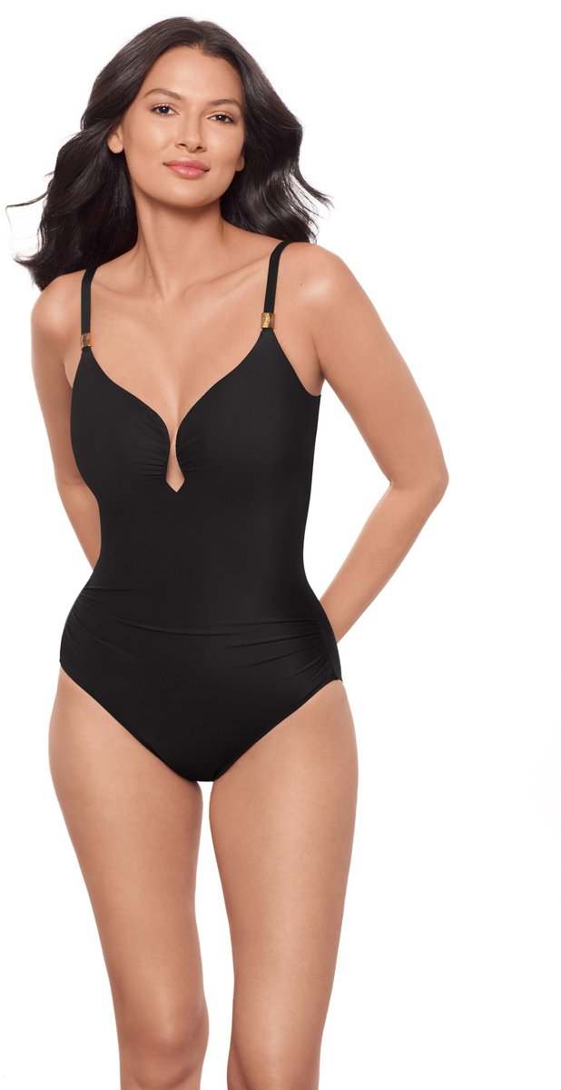 Miraclesuit Razzle Dazzle Antheia Badpak Black Zwart 40