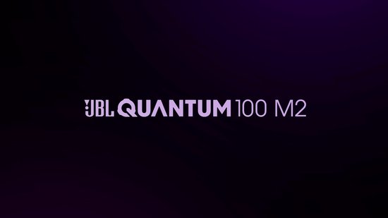 JBL Quantum 100 M2 - Bedrade Gaming Headset - Over-ear Koptelefoon met Afneembare Microfoon - 3.5 mm Jack - Voor PC, PlayStation, Xbox & Switch - Paars