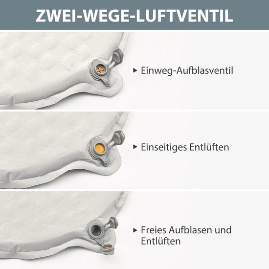 Ultralichte Zelfopblazende Isomat - Geïsoleerde Mummiemat voor Kamperen en Backpacken van Merkloos — afbeelding 5