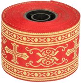 BAND GRIEKS ORTHODOX 60MM - ROL MET 8,20METER.