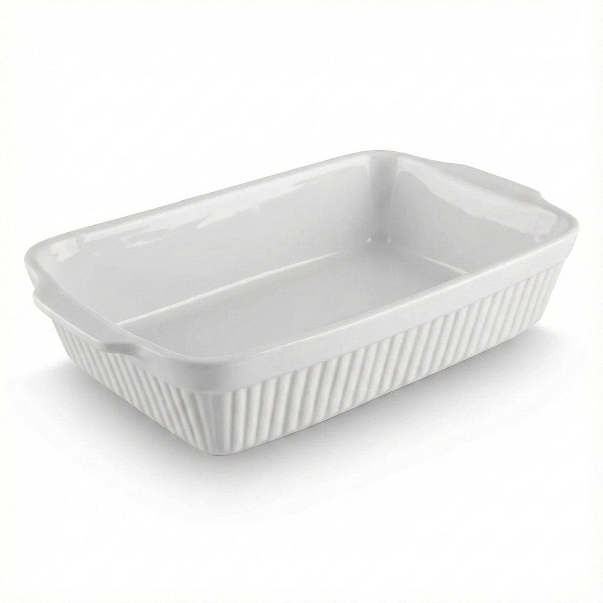 Bol.com YUGN Ovenschaal Rechthoekig 35 x 20 cm - Braadslee Oven Ovengerechten - Braadslede Keramiek - eBook toegang aanbieding