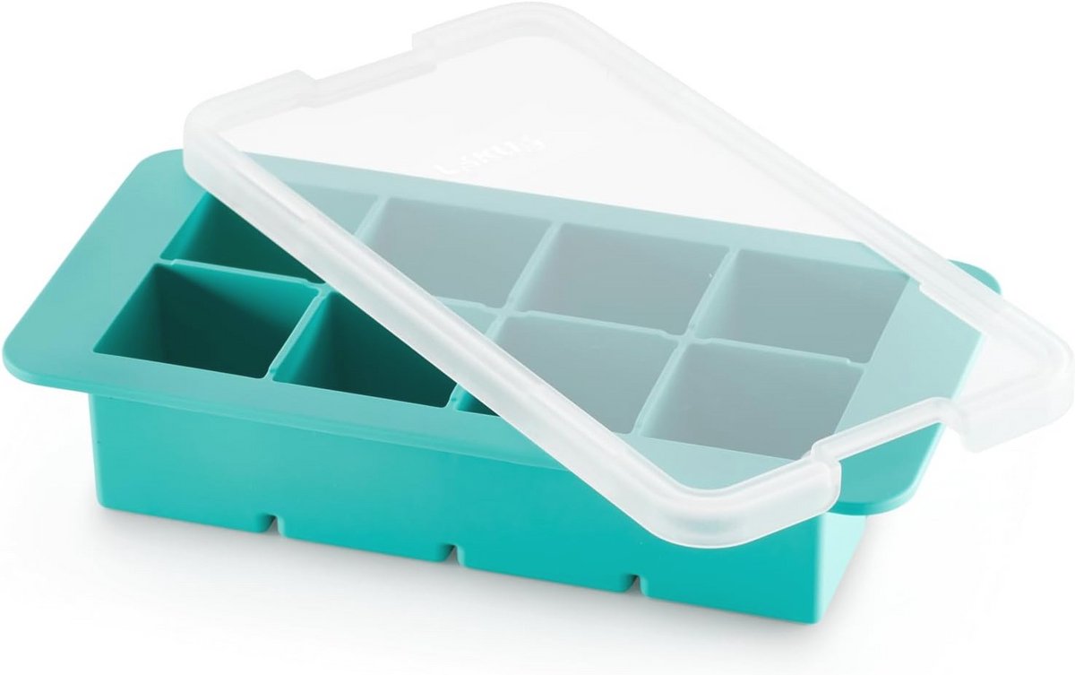 XL Siliconen Vierkante IJsblokjes Tray - Ideaal voor Drinks