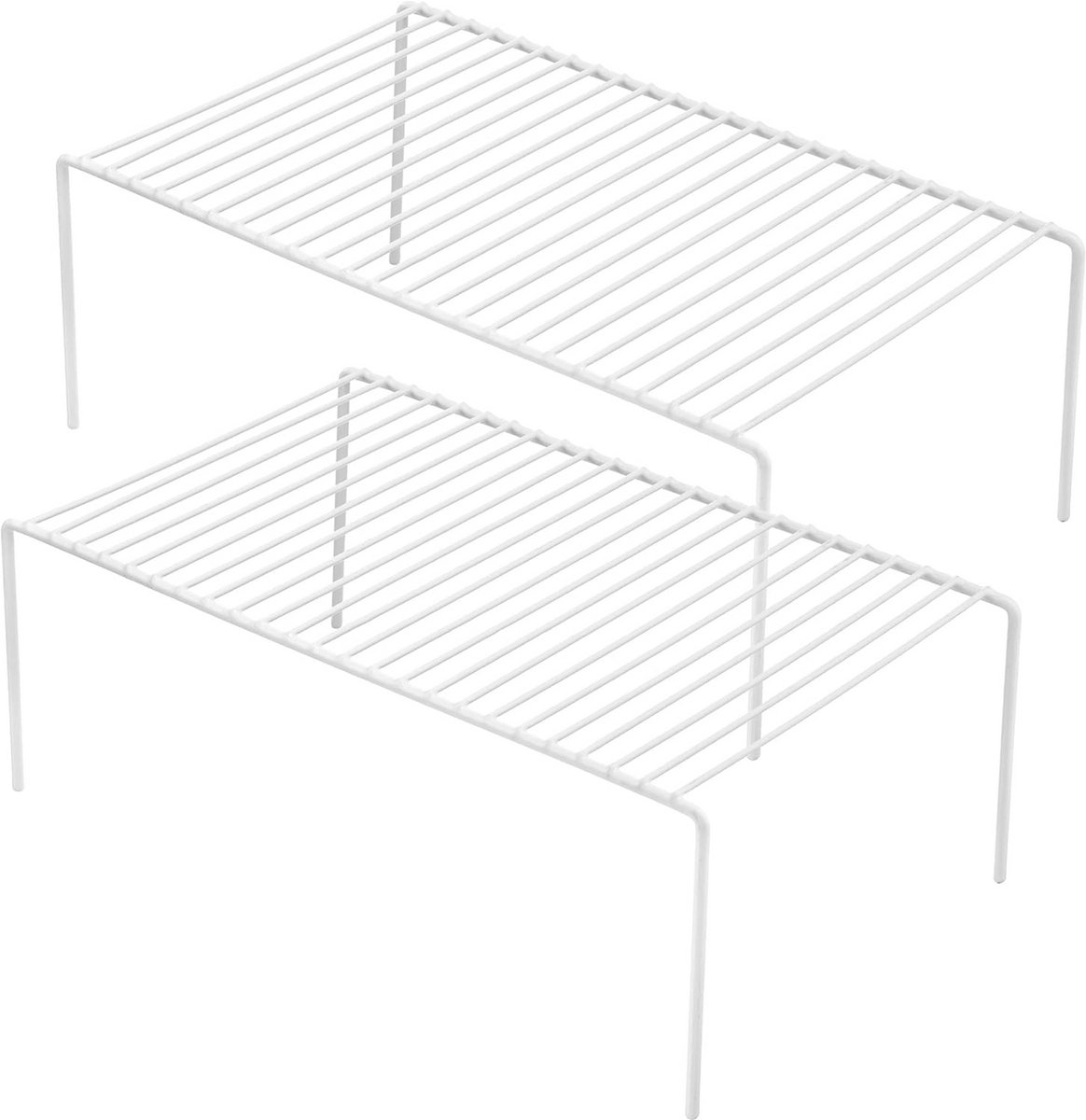 Heavy Duty Roestvrijstalen Keuken Organiser Planken - Set van 2