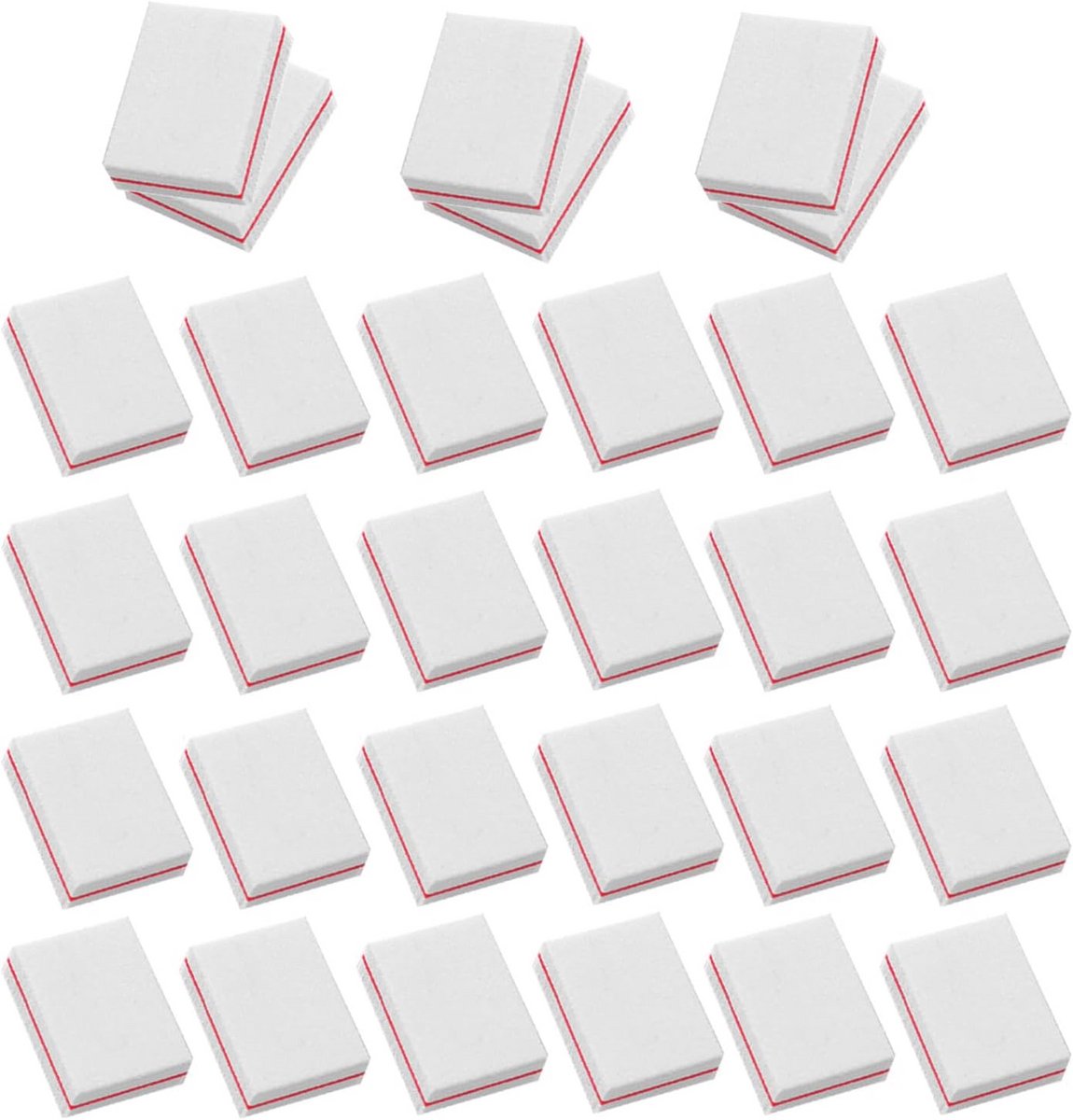 30 Stuks Professionele Nagelvijlblokken voor Manicure en Pedicure