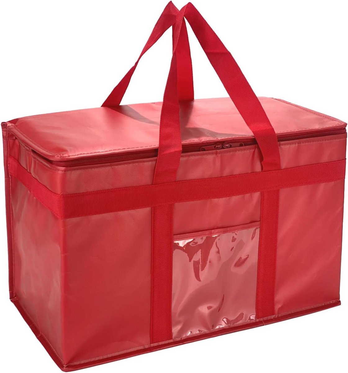 Grote geïsoleerde koeltas 58,4 cm - Perfect voor boodschappen en voedselbezorging