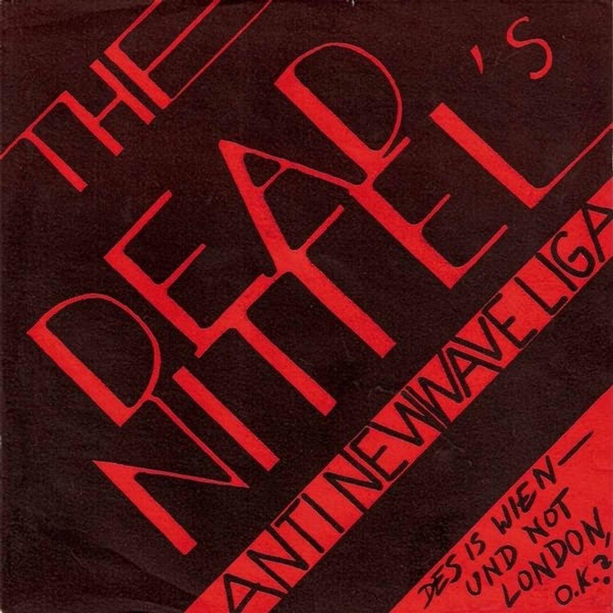 The Dead Nittel's - Anti New Wave Liga (7" Single)